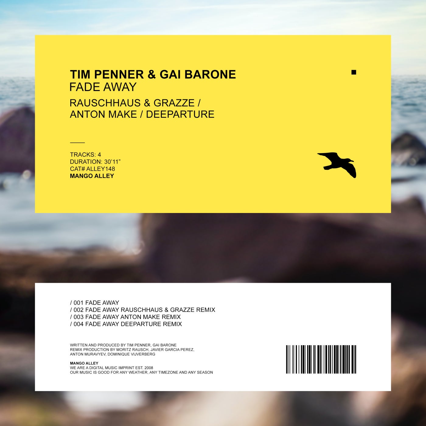 Tim Penner, Gai Barone – Fade Away [ALLEY148]